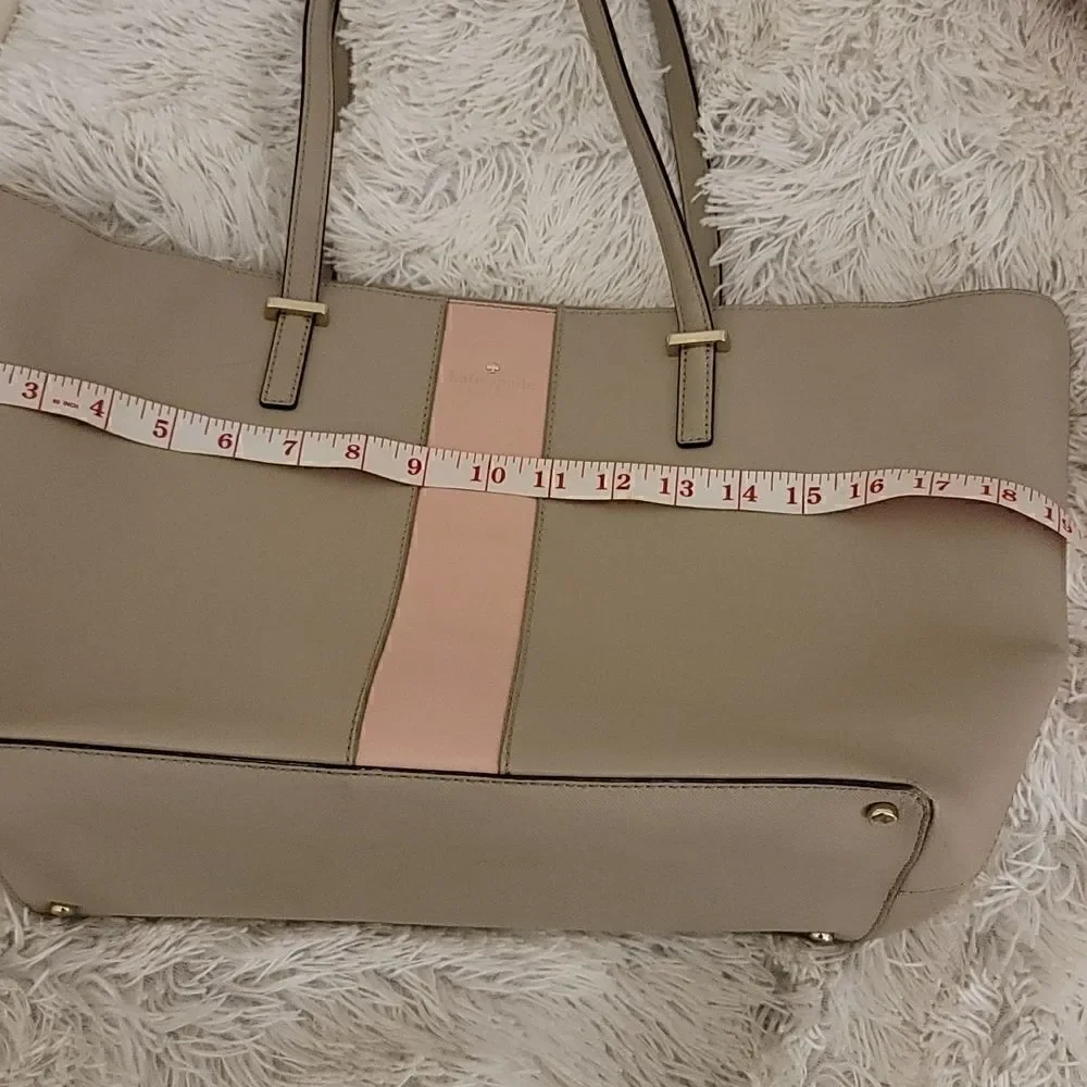Kate Spade New York Medium Harmony Cedar Street Racing Stripe Tote
